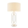 Modern Antique Silver Table Lamp - Meera