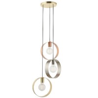 Hoop 3 Light Cluster Pendant
