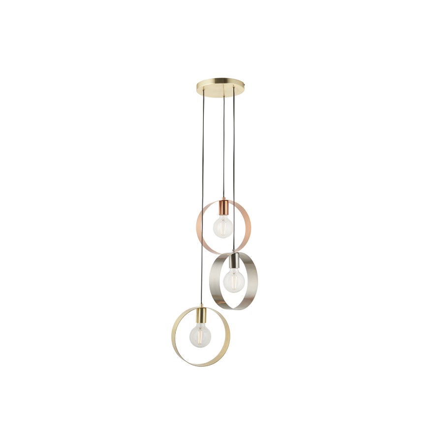 Hoop 3 Light Cluster Pendant