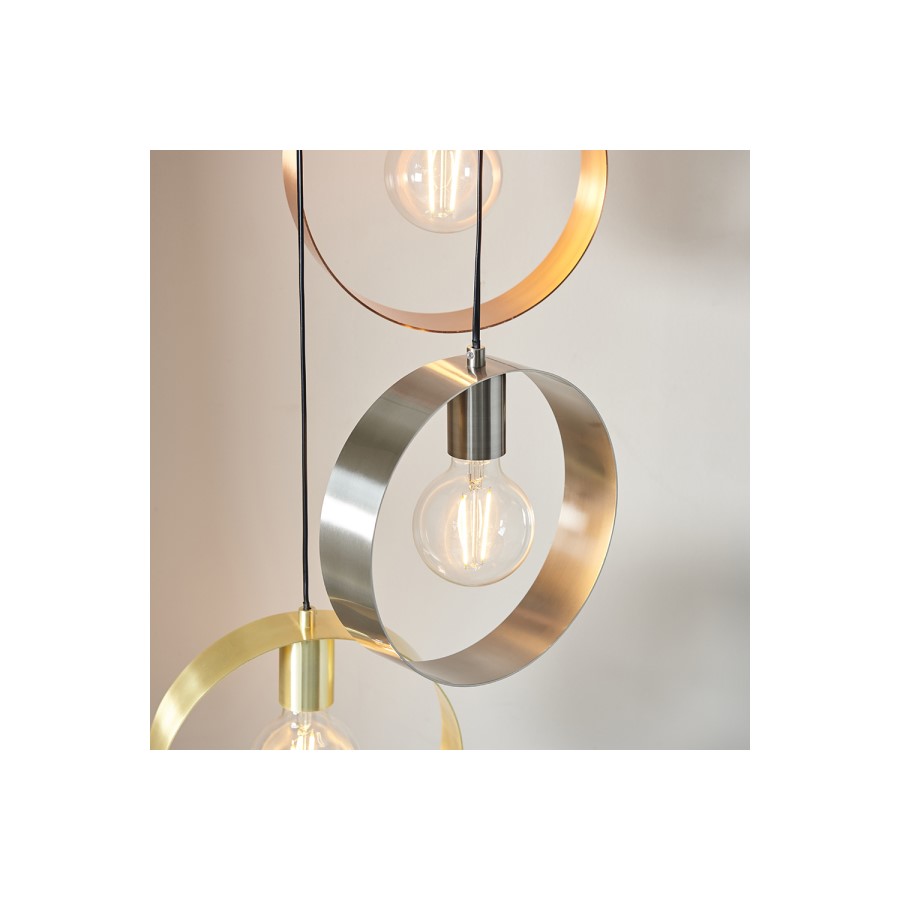 Hoop 3 Light Cluster Pendant
