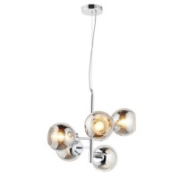 5 Light Chrome Sputnik Lighting - Elan