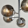 5 Light Chrome Sputnik Lighting - Elan
