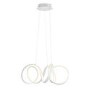 Small Curl White LED Pendant Light - Synergy