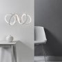 Small Curl White LED Pendant Light - Synergy