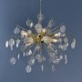 9 Light Gold Sputnik Pendant - Calla
