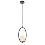 Edon Bronze and Opal Glass Pendant