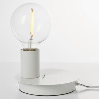 Modern White USB Table Lamp - Joshua Modern White USB Table Lamp - Joshua