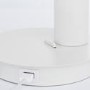 Modern White USB Table Lamp - Joshua