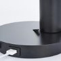 Modern Black USB Table Lamp - Joshua
