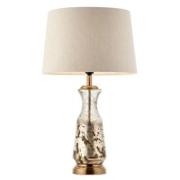 Vintage Foil Table Lamp - Samuel