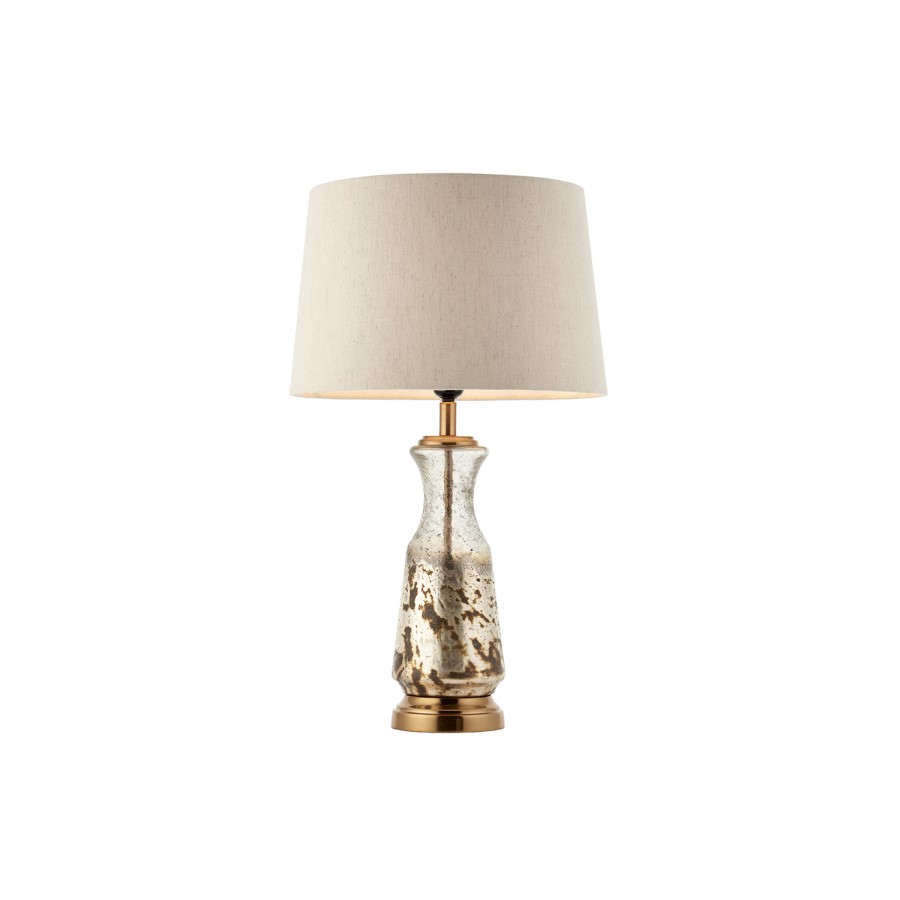 Vintage Foil Table Lamp - Samuel