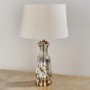Vintage Foil Table Lamp - Samuel