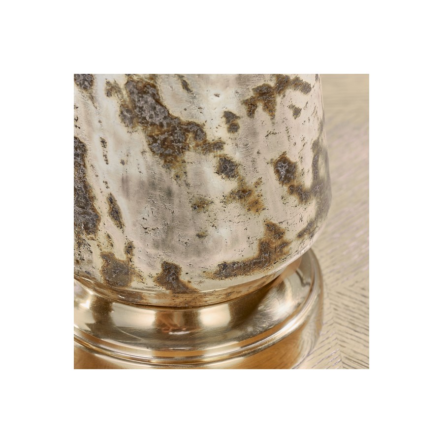 Vintage Foil Table Lamp - Samuel