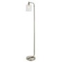 Chrome and Glass Floor Lamp - Toledo