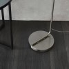 Chrome and Glass Floor Lamp - Toledo