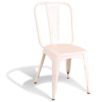 Industrial Retro Chair in White