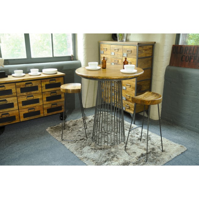 Signature North Birdcage Bar Table Set with 2 Stool's included