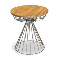 Signature North Aiden Loft Birdcage Side Table