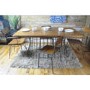 Birdcage Rectangular  Dining Set Mixed Retro Chairs included