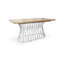 Birdcage Rectangular  Dining Set Mixed Retro Chairs included