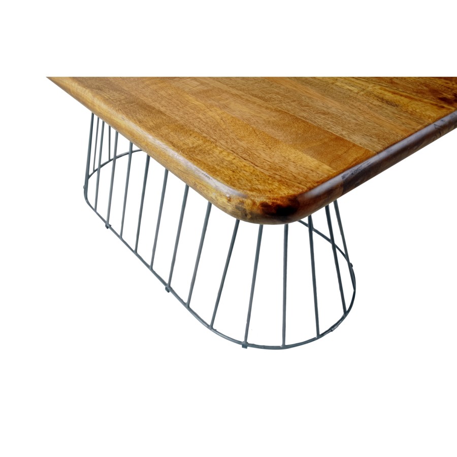 Birdcage Rectangular  Dining Set Mixed Retro Chairs included