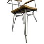 Birdcage Rectangular  Dining Set Mixed Retro Chairs included