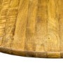 Signature North Solid Wood Round Industrial Birdcage Dining Table