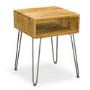 Aiden Loft Hairpin Leg Side Table