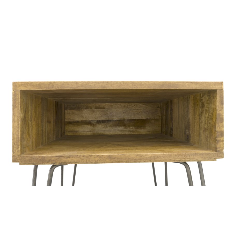 Aiden Loft Hairpin Leg Side Table