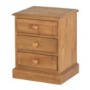 Heritage Furniture Hendon Solid Pine Bedside Cabinet