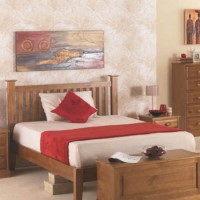 Heritage Furniture Hendon Solid Pine Single Bed Frame