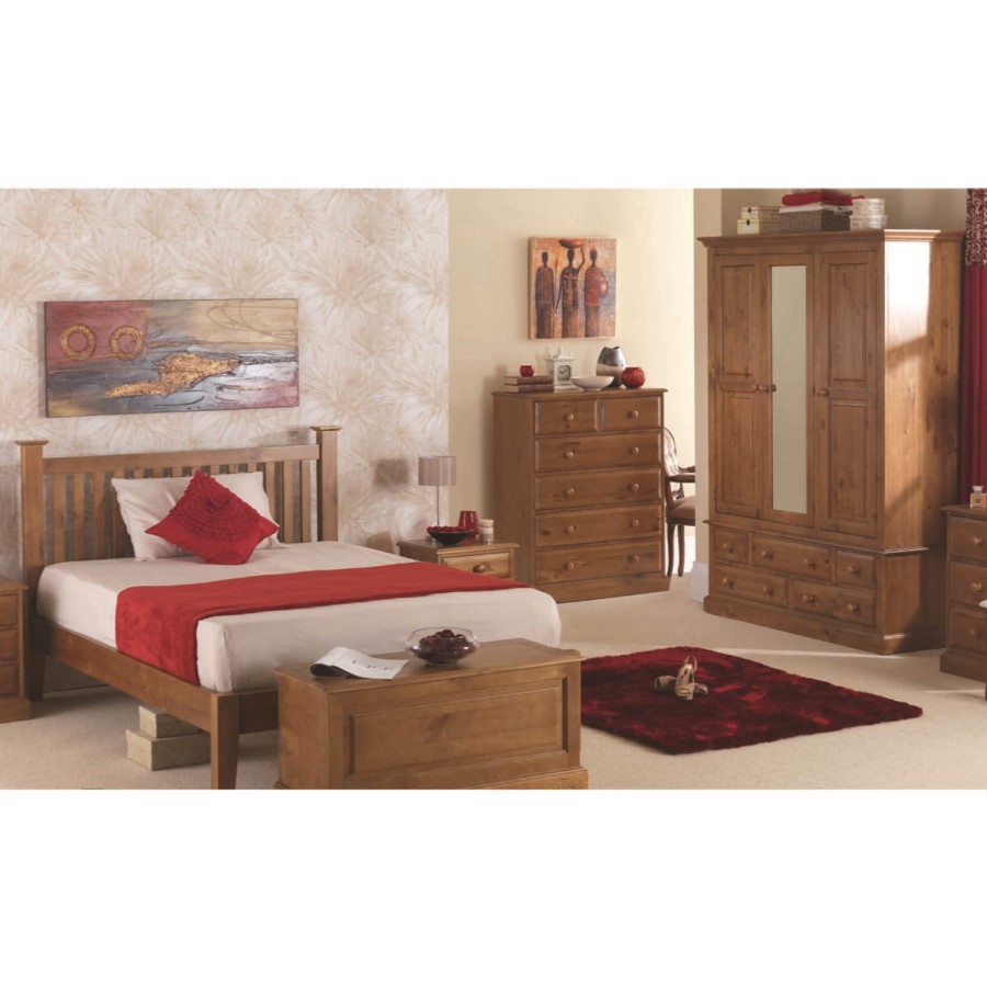 Heritage Furniture Hendon Solid Pine Single Bed Frame
