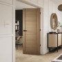 Palermo Essential Internal Oak Fire Door - 1981 x 762 x 44 mm, Unfinished