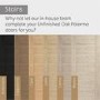 Palermo Essential Internal Oak Fire Door - 1981 x 762 x 44 mm, Unfinished