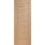 Palermo Essential Internal Oak Fire Door - 2040 x 926 x 44 mm, Unfinished