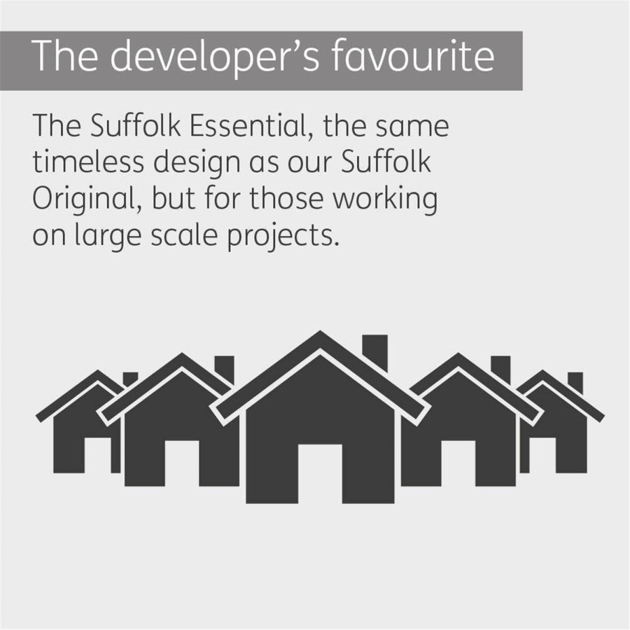 Internal Oak Cottage FD30 Fire Door - Unfinished - 2032 x 813 x 44mm - Suffolk Essential - XL Joinery