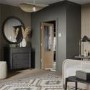 Suffolk Essential 2XG Pre-Finished Internal Oak Door with Clear Etched Glass - 1981 x 762 x 35 mm, Pre-Finished