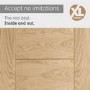 Palermo Essential Pre-Finished Internal Oak Door - 1981 x 762 x 35 mm, Pre-Finished