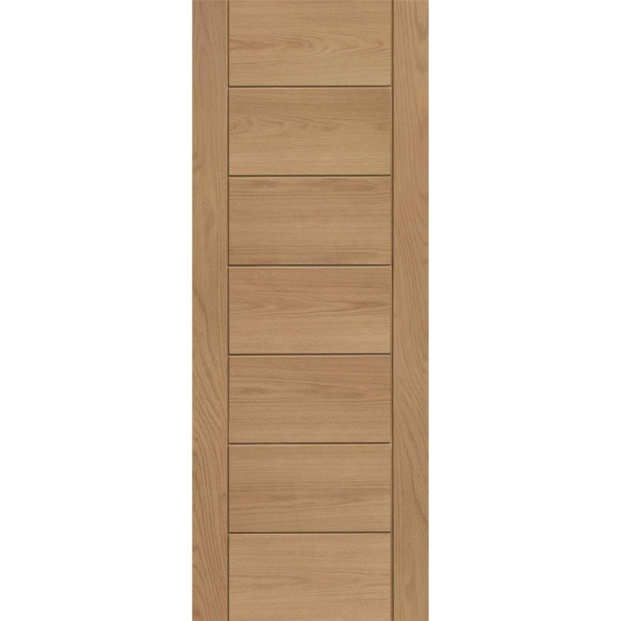 Palermo Essential Pre-Finished Internal Oak Door - 1981 x 762 x 35 mm, Pre-Finished