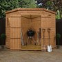 Shiplap Garden Corner Shed - 7 x 7ft - Mercia