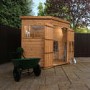 Shiplap Garden Corner Shed - 7 x 7ft - Mercia