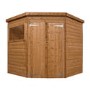 Shiplap Garden Corner Shed - 7 x 7ft - Mercia