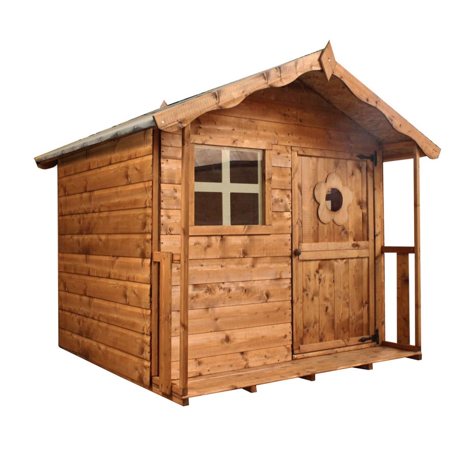 Small Kids Outdoor Playhouse - 150cm x 150cm - Mercia Tulip 