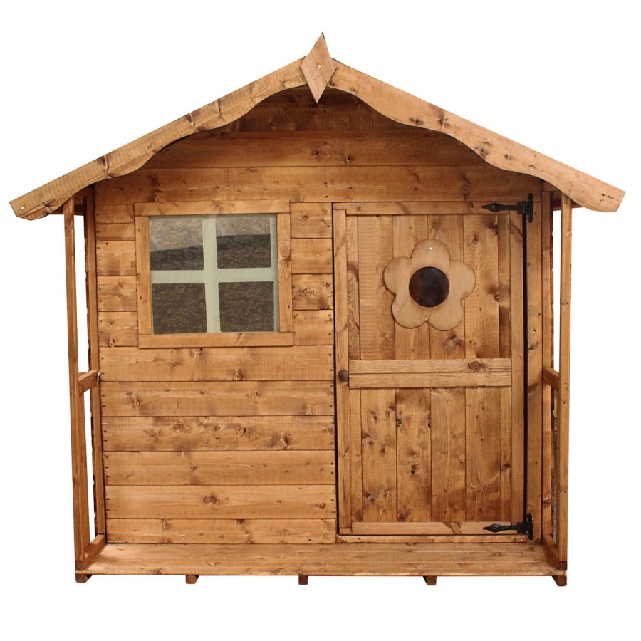 Small Kids Outdoor Playhouse - 150cm x 150cm - Mercia Tulip 