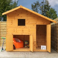 Double Storey Garage Playhouse