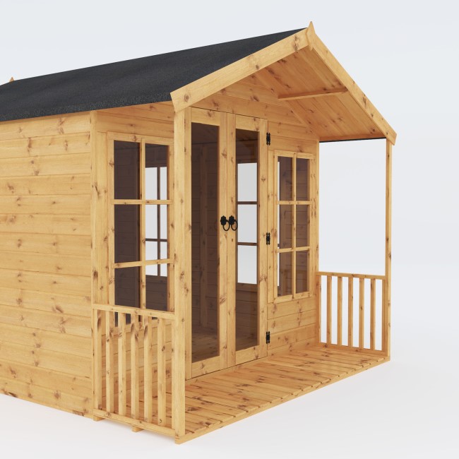 Mercia -  Premium Traditional Summerhouse with Veranda 10 x 8ft