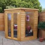 Wooden Corner Summerhouse- 7 x 7ft - Mercia