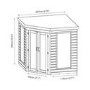 Wooden Corner Summerhouse- 7 x 7ft - Mercia