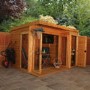 Mercia Outdoor Summerhouse with Storage Shed - 10ft x 8ft