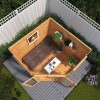 Mercia -  7ft x 7ft Premium Corner Summerhouse
